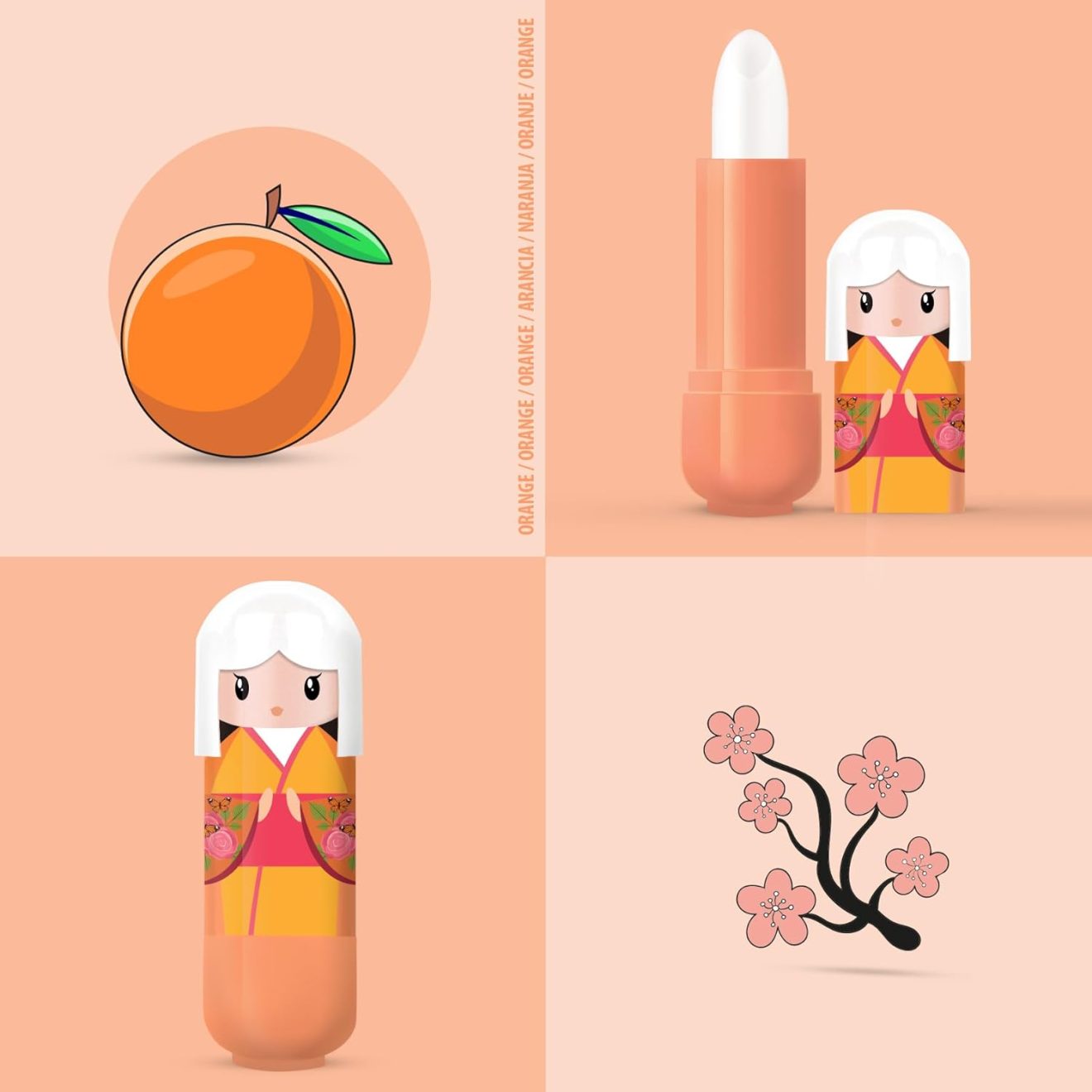 Dolly Lip Balm Set - 24pcs