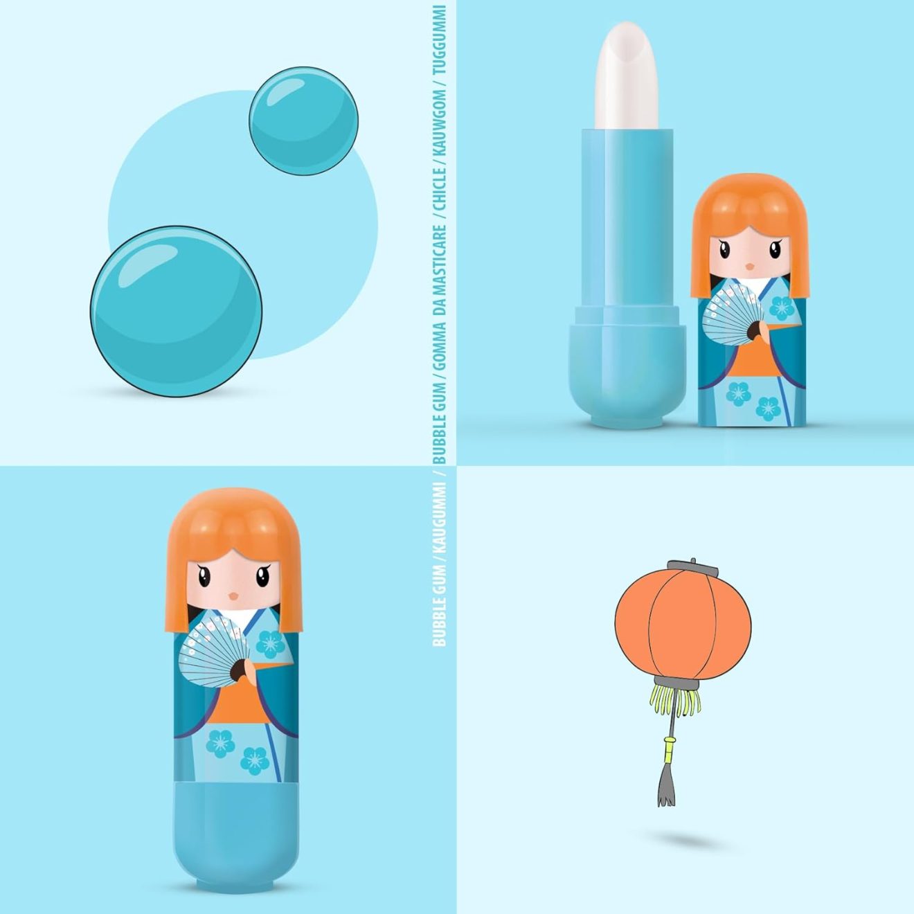 Dolly Lip Balm Set - 24pcs