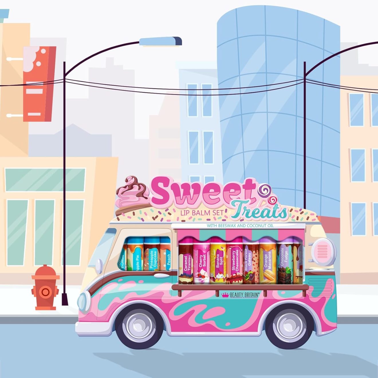 Sweet Treats Lip Balm Set