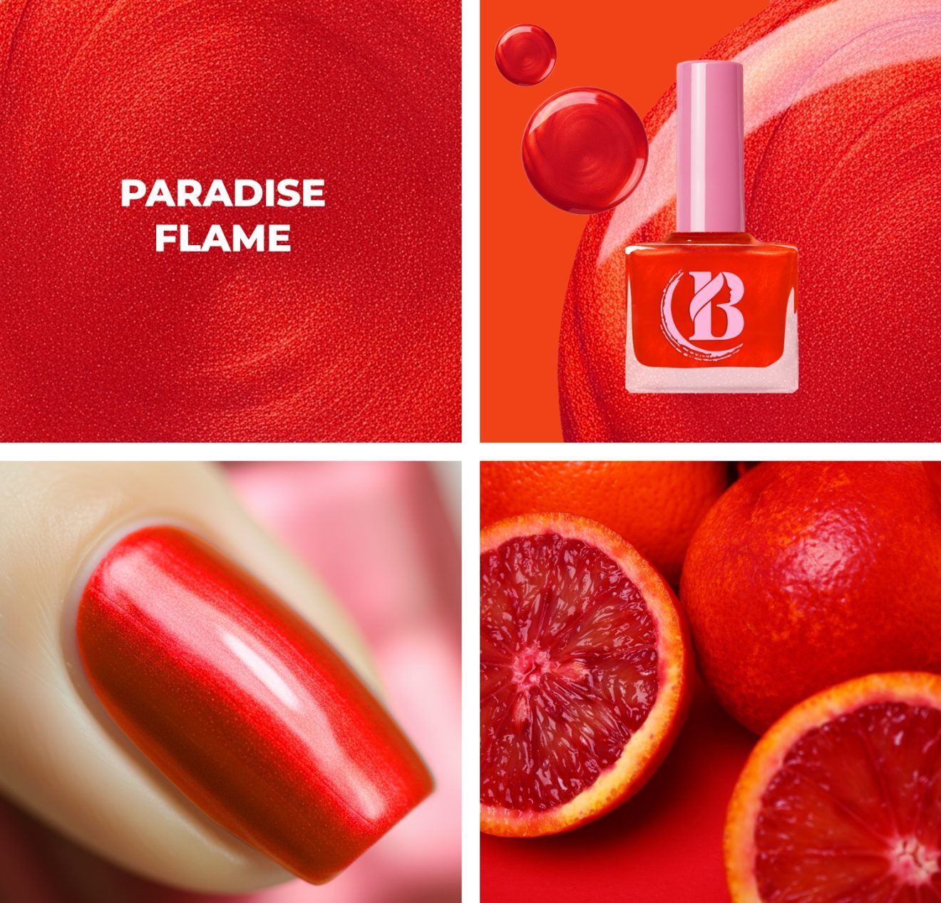 Beauty4Britain Tropical Collection Nail Polish Set