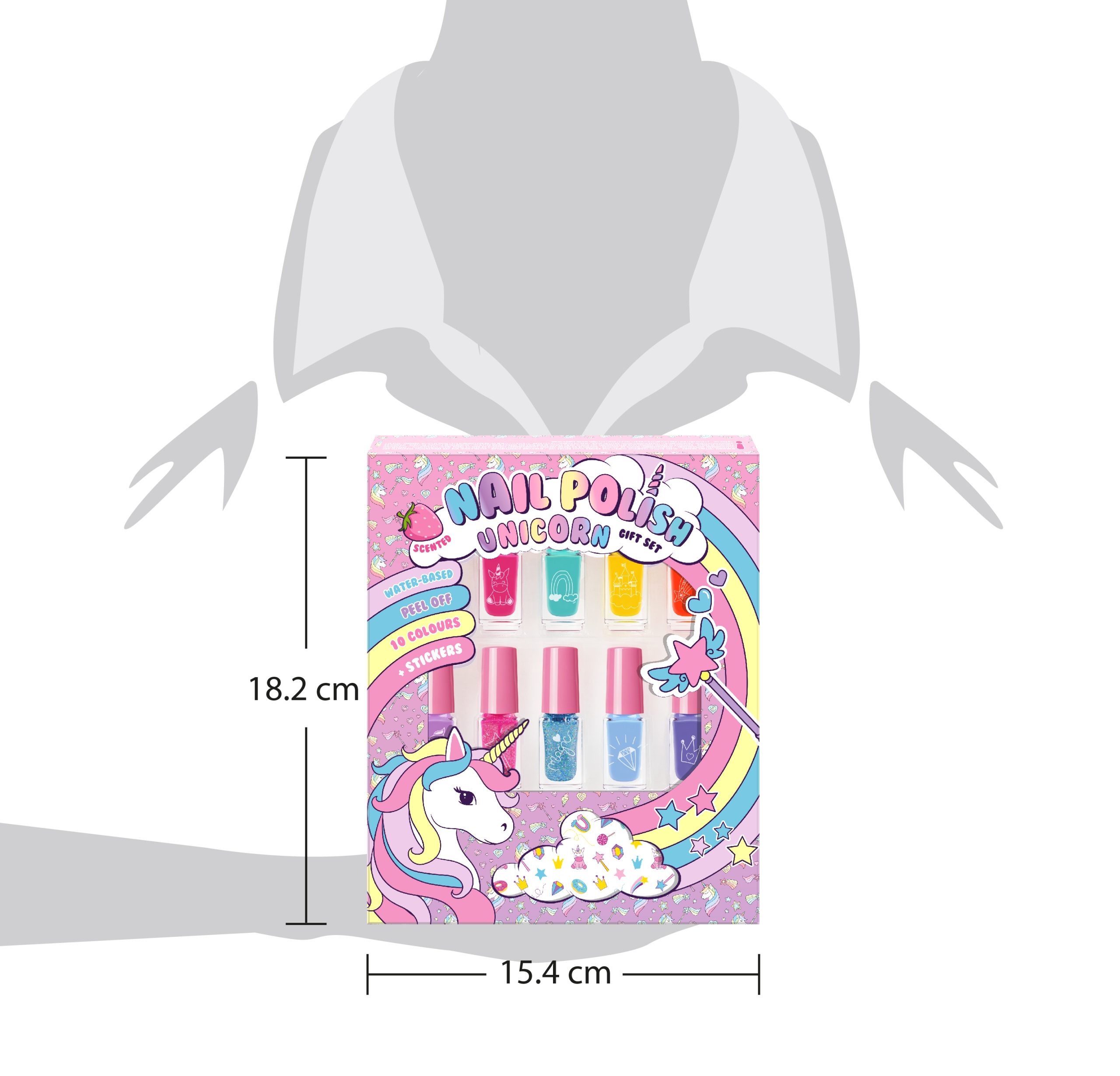 Unicorn Water Based Nail Polish Set